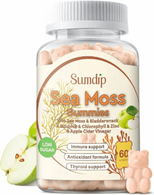 Sumdip Sea Moss Gummies by Nature's Pearl