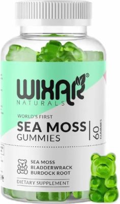 Wixar Naturals Organic Irish Moss Gummies