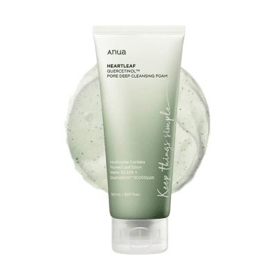 Anua - Heartleaf Quercetinol Pore Deep Cleansing Foam