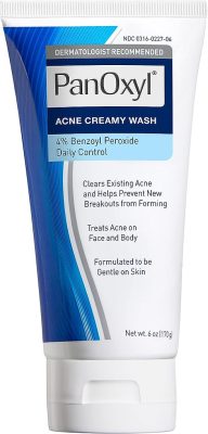 PanOxyl Acne Creamy Wash, Benzoyl Peroxide 4%