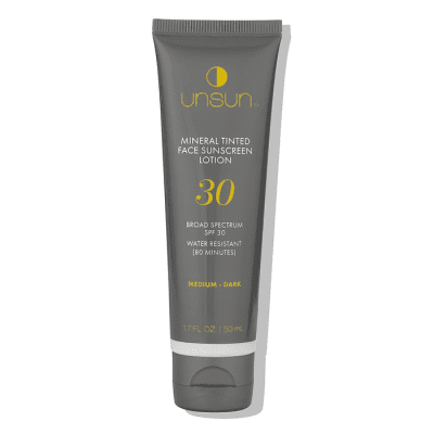 Unsun Mineral Tinted Face Sunscreen with Broad Spectrum