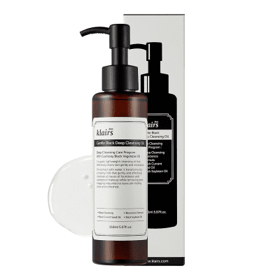 Dear, Klairs - Gentle Black Fresh Cleansing Oil