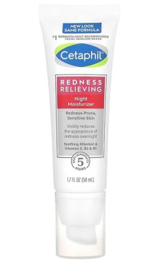 Cetaphil, Redness Relieving, Night Moisturizer